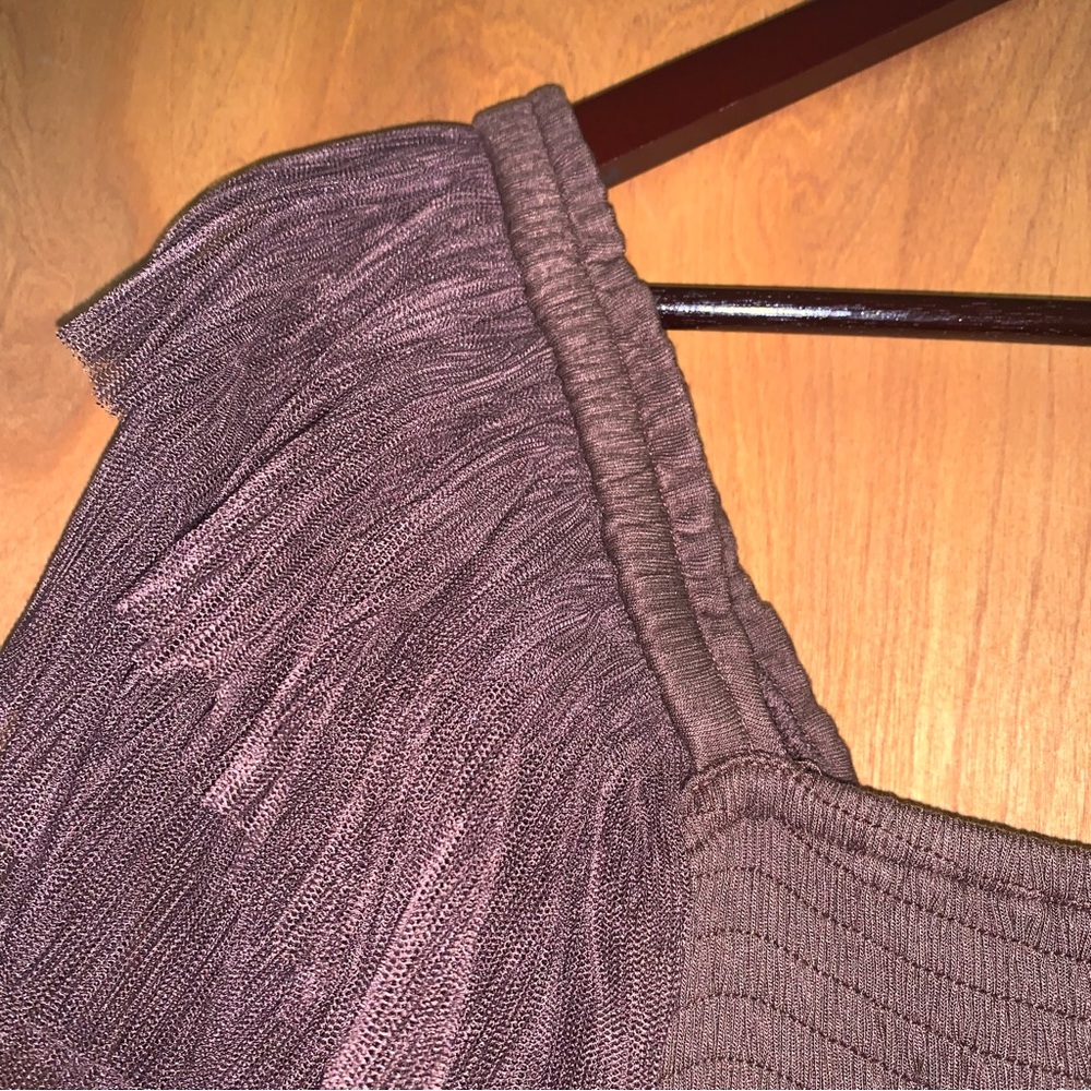 Listicle Ribbed Bodysuit in Brown - Picture 5 of 10